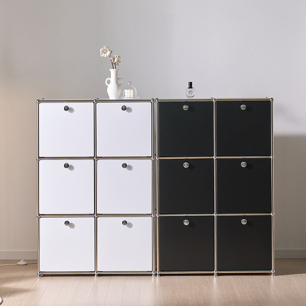 파스코 모듈 3단771수납장6도어 YJ-P834