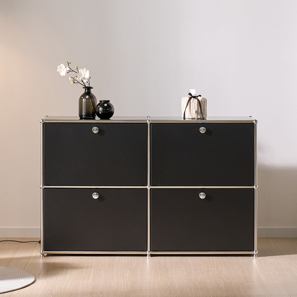 파스코 모듈 2단1230수납장4도어 YJ-P843