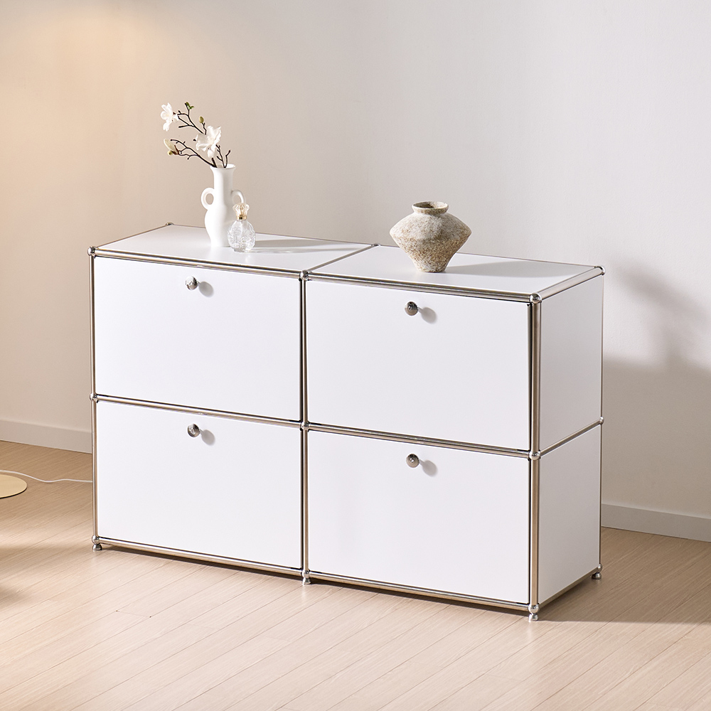 파스코 모듈 2단1230수납장4도어 YJ-P843