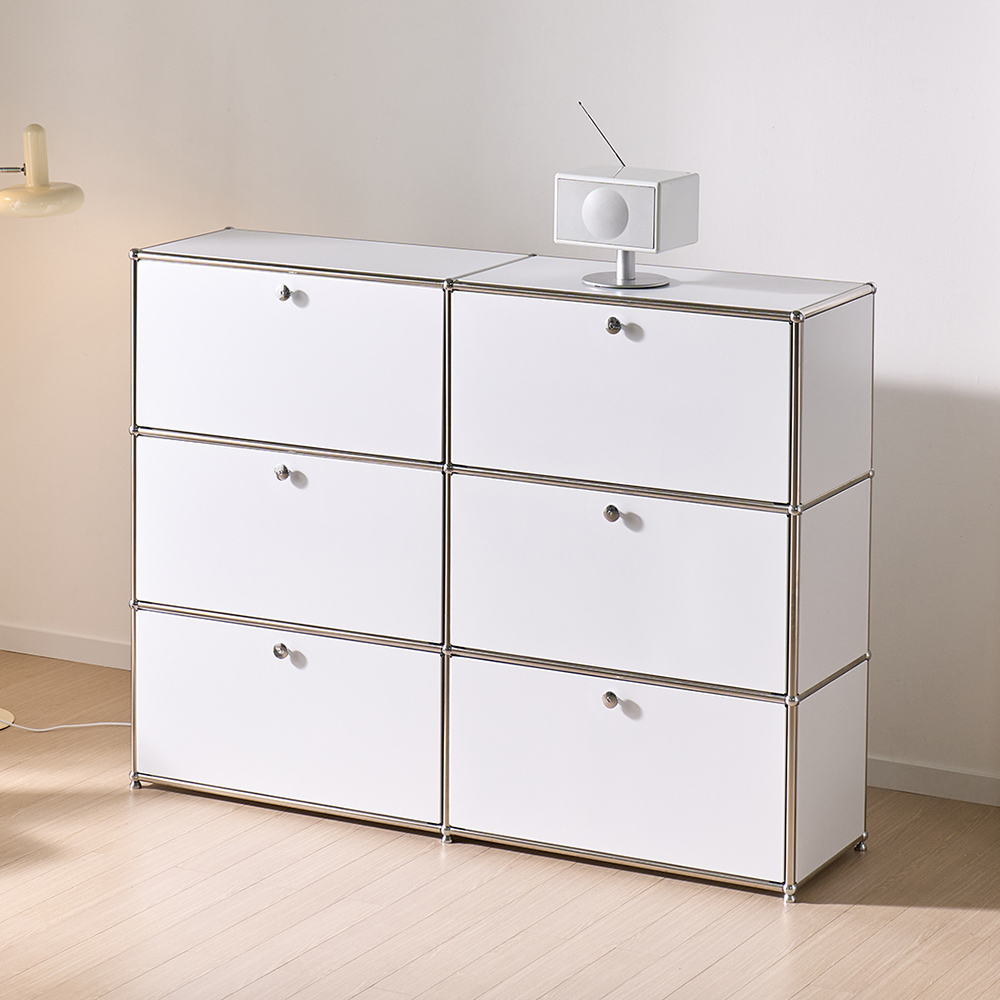 파스코 모듈 3단1510수납장6도어 YJ-P864